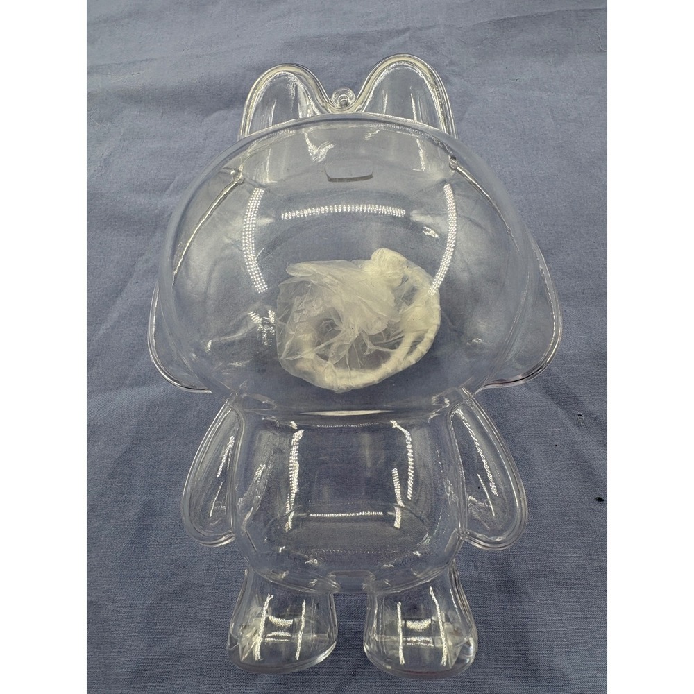 Clear Protective Case For Pop Mart Labubu The Monsters Exciting Macaron Doll Box